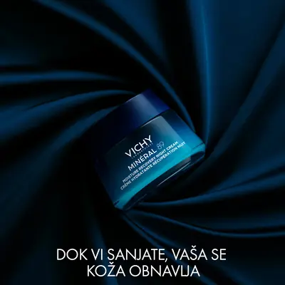 Vichy Minéral 89 Noćna krema, 50 ml