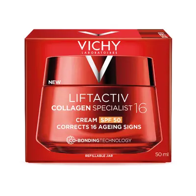 Vichy Liftactiv Collagen Specialist 16 dnevna krema SPF50, 50 ml