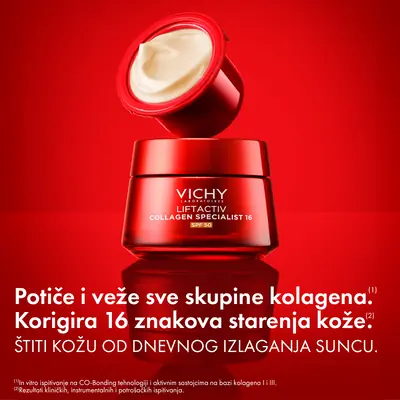 Vichy Liftactiv Collagen Specialist 16 dnevna krema SPF50, 50 ml