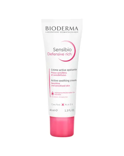 Bioderma Sensibio Defensive Rich krema, 40 ml