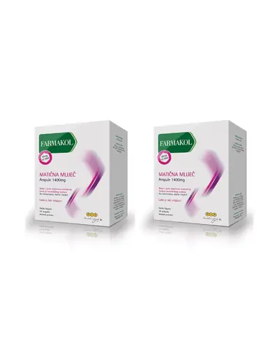 Pip Farmakol Matična mliječ 1400mg POSEBNA PONUDA, 20 ampula