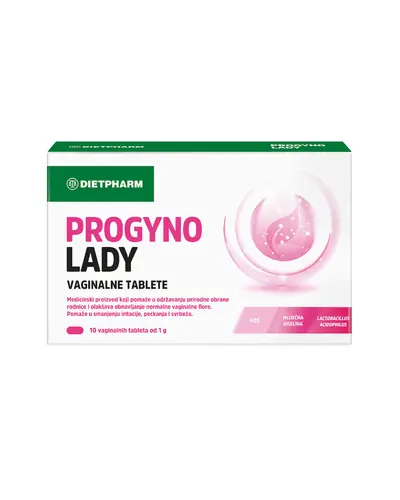 Dietpharm ProGyno Lady, 10 vaginalnih tableta