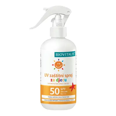 Biovitalis UV zaštitni sprej za djecu SPF 50, 250 ml
