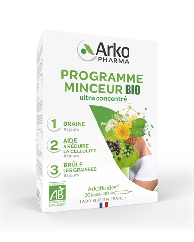 Arkopharma® Programme Minceur BIO, 30 ampula x 10 ml