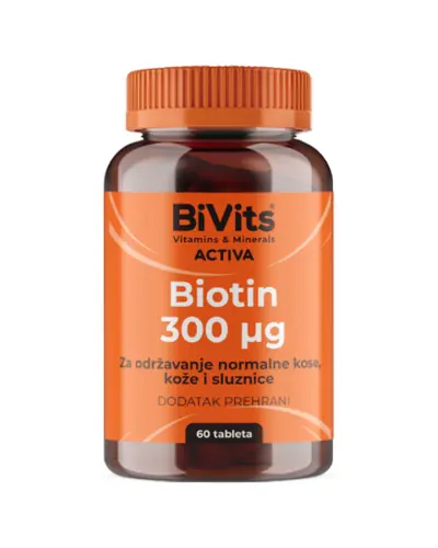 BiVits Activa Biotin, 60 tableta