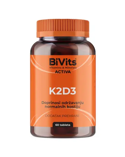 BiVits Activa K2D3, 60 tableta