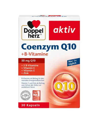 Doppelherz®aktiv Koenzim Q10 + B vitamini, 30 kapsula