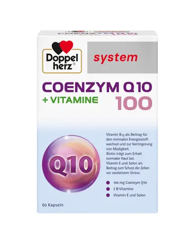 Doppelherz®system Koenzim Q10 100+vitamini, 60 kapsula