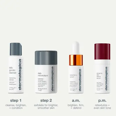 Dermalogica Expertise On The Go set, 50 ml + 14 g + 15 ml + 15 ml