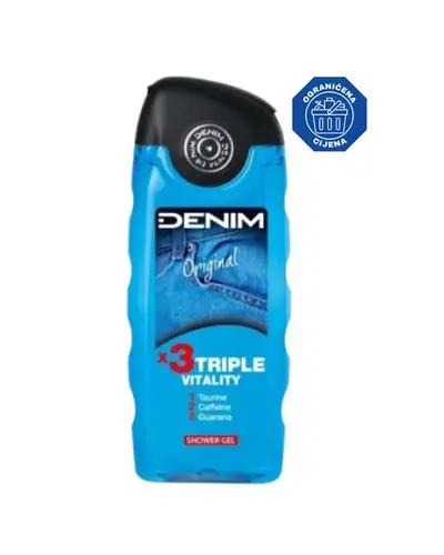 Gel za tuširanje muški Denim, 250 ml