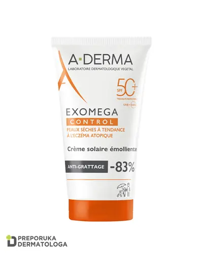 A-Derma Exomega Control SPF 50+, 150 ml