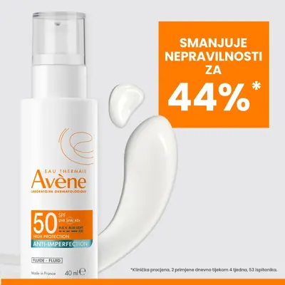 Eau Thermale Avène Visoka zaštita Anti-imperfection fluid SPF 50, 40 ml