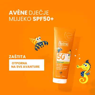 Avène Sun Vrlo visoka zaštita Dječje mlijeko SPF 50+, 250 ml