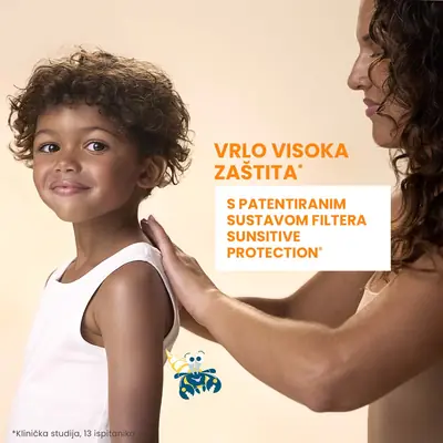 Avène Sun Vrlo visoka zaštita Dječje mlijeko SPF 50+, 250 ml