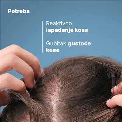 Ducray Anaphase Reactive šampon protiv ispadanja kose i za rast, 200 ml