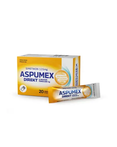 Aspumex Direct s okusom čokolade, 20 x 2g Aspumex Direct s okusom čokolade, 20 x 2g