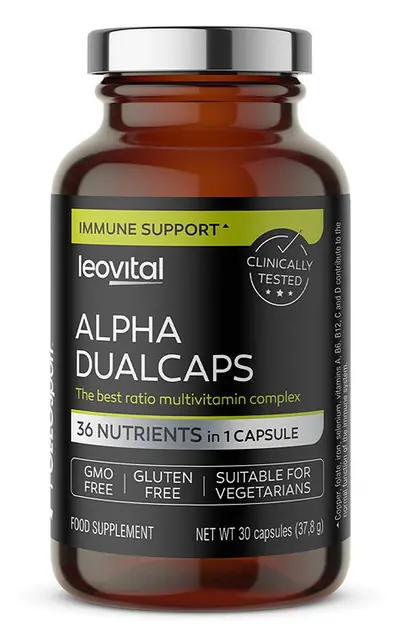 Leovital Alpha Dualcaps, 30 kapsula