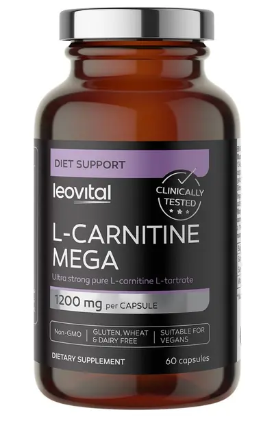 Leovital L-Carnitine Mega, 60 kapsula