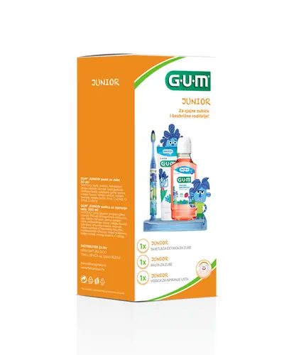 GUM JUNIOR paket, 1 kom + 50 ml + 300 ml