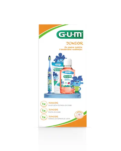 GUM JUNIOR paket, 1 kom + 50 ml + 300 ml