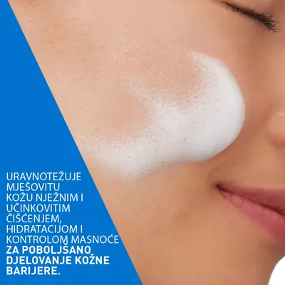 CeraVe Balancing Air Foam čistač, 148 ml