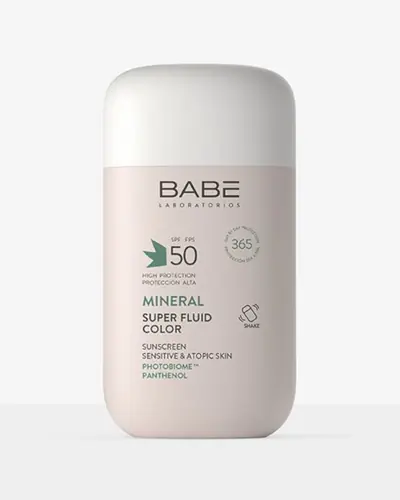 Lab. BABÉ Sun Super Fluid Mineral Color SPF50, 50 ml