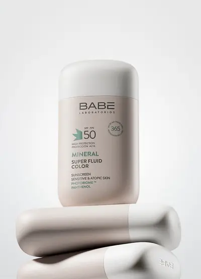 Lab. BABÉ Sun Super Fluid Mineral Color SPF50, 50 ml
