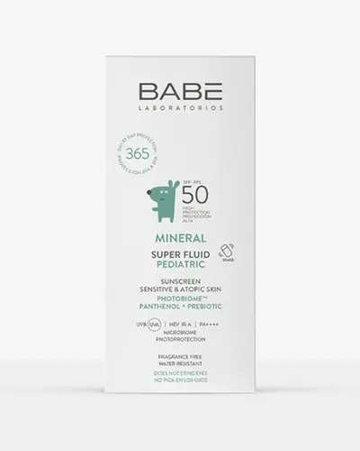 Lab. BABÉ Pediatric Sun Super Fluid Mineral SPF50, 50 ml