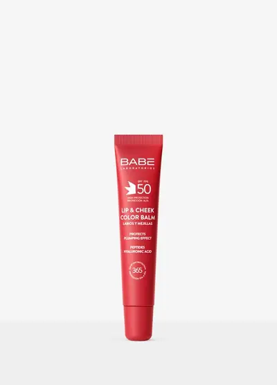 Lab. BABÉ Sun Lip&Cheek Color Balm Red SPF50, 20 ml