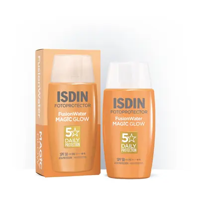 ISDIN Fotoprotector Fusion Water MAGIC GLOW SPF 50, 50 ml