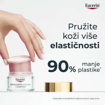 Eucerin Hyaluron-Filler + Elasticity Rosé dnevna njega SPF 30 Refill, 50 ml