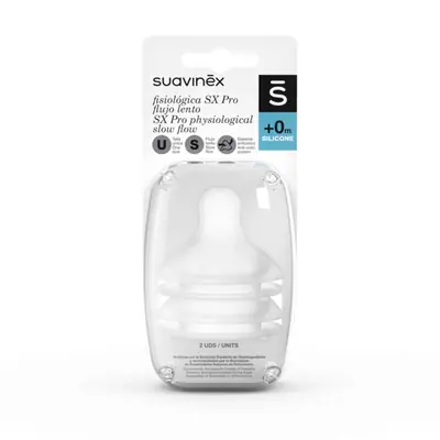 Suavinex SX PRO sisač 0+, spori protok