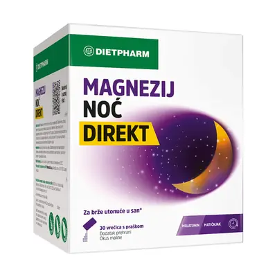 Dietpharm Magnezij Noć Direkt, 30 vrećica