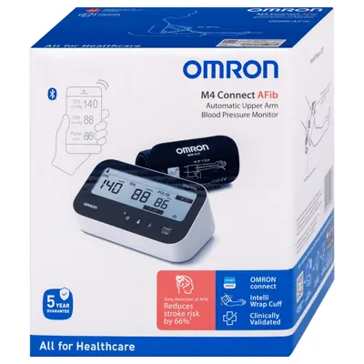 Omron M4 Connect AFib tlakomjer za nadlakticu, 1 tlakomjer