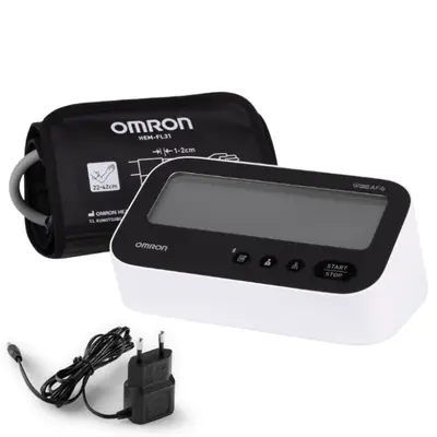 Omron M4 Connect AFib tlakomjer za nadlakticu s adapterom, 1 tlakomjer + 1 adapter