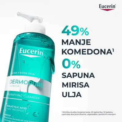 Eucerin DermoPure Clinical gel za čišćenje, 400 ml