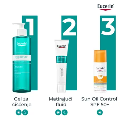 Eucerin DermoPure Clinical matirajući fluid, 40 ml