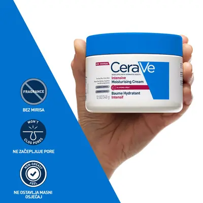 CeraVe Intenzivna hidratantna krema, 340 g