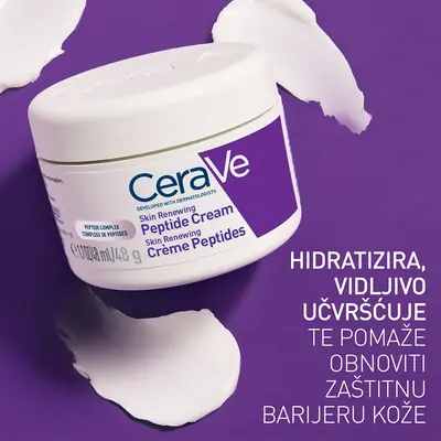 CeraVe Obnavljajuća krema s kompleksom peptida, 48ml