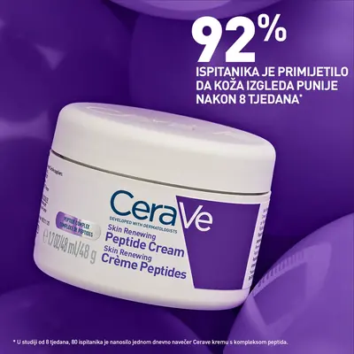 CeraVe Obnavljajuća krema s kompleksom peptida, 48ml