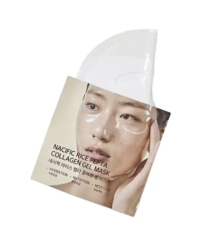 Nacific Rice Pepta Collagen Gel Mask, 1 maska