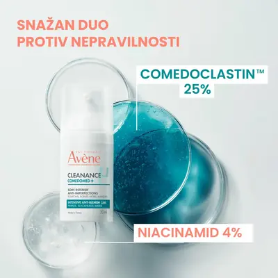Eau Thermale Avène CLEANANCE COMEDOMED+
Intenzivna njega protiv nepravilnosti, 30 ml