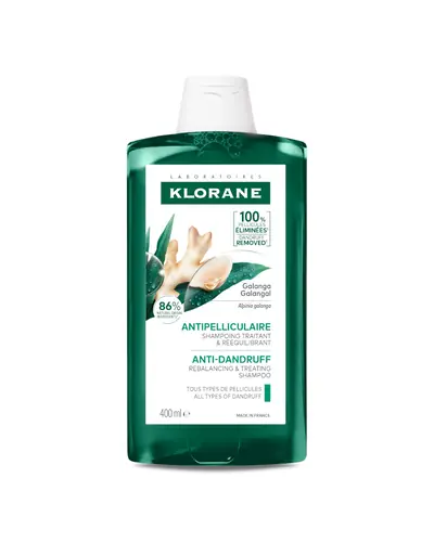 Klorane protiv prhuti uravnotežujući tretman šampon s galangom, 200 ml