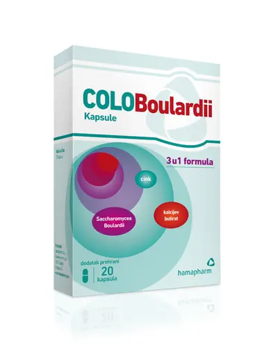 Hamapharm COLOBoulardii, 20 kapsula
