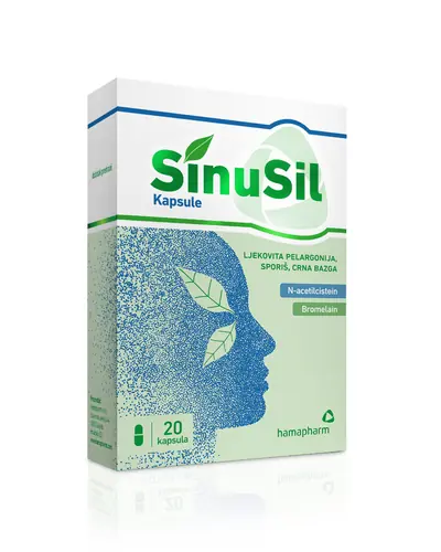 Hamapharm SinuSil, 20 kapsula