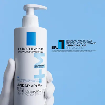 La Roche-Posay Lipikar Baume AP+MAX, 400 ml
