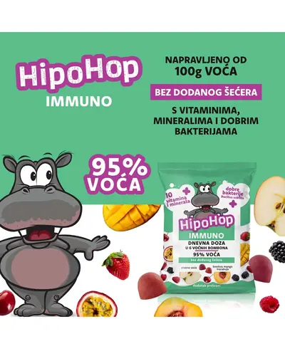 HipoHop IMMUNO, 6 gumenih bombona