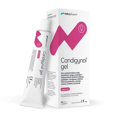 Nutripharm® Candigynol® gel, 40 ml + 6 aplikatora