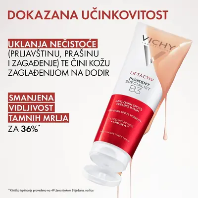 Vichy Liftactiv Pigment Specialist B3 Piling gel protiv tamnih mrlja, 125 ml