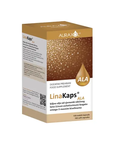 Auraxol LinaKaps ALA, 100 mekih kapsula